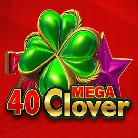 40 Mega Clover logo by Amusnet Interactive at Rainbet Casino