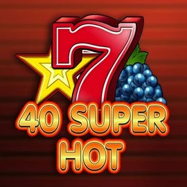 Slots logo of 40 Super Hot from Amusnet Interactive at Rainbet Casino