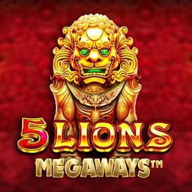 5 Lions Megaways logo by Pragmatic Play at Rainbet Casino