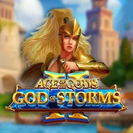 Slots logo of Age Of The Gods: God Of Storms 2 from Playtech at Rainbet Casino