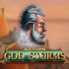 Age Of The Gods: God of Storms by Playtech, showcased at rain-bet.eu – game logo