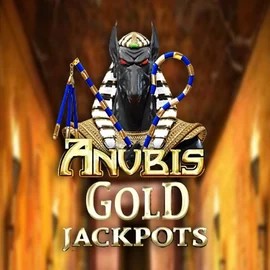 Anubis Gold Jackpots by Inspired Gaming, showcased at rain-bet.eu – game logo