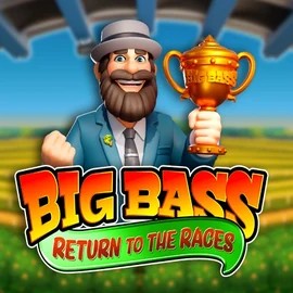 Big Bass Return to the Races online game logo by Pragmatic Play on rain-bet.eu