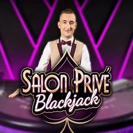 Blackjack Salon Privé online game logo by Ezugi on rain-bet.eu