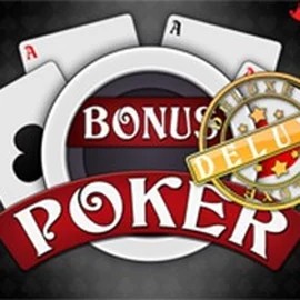 Try Bonus Poker Deluxe - 3 Hands slot by RTG (Reel Time Gaming) on rain-bet.eu – logo image