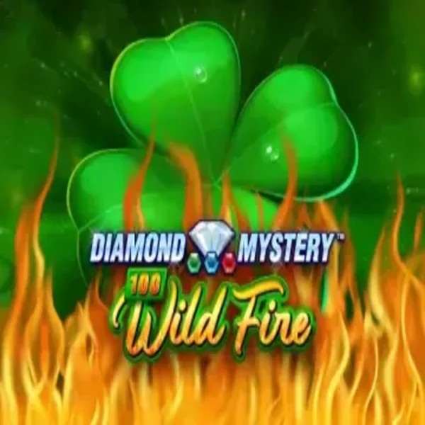 Official Slots logo: Diamond Mystery 100 Wild Fire by Greentube at Rainbet Casino