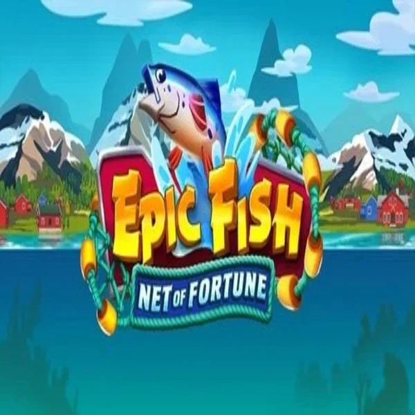 Epic Fish Net of Fortune slot logo by Quickspin at Rainbet CasinoEpic Fish Net of Fortune