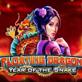Floating Dragon Year of the Snake logo by Pragmatic Play Rainbet Casino