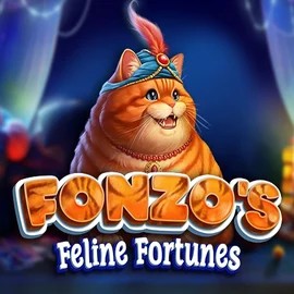 Fonzos Feline Fortunes slot logo by Pragmatic Play at Rainbet Casino