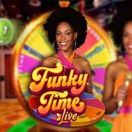 Live Casino logo of Funky Time from Evolution at Rainbet Casino