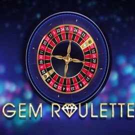 Gem Roulette logo by iSoftBet at Rainbet Casino