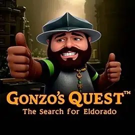 Gonzo's Quest slot logo by NetEnt at Rainbet CasinoGonzo's Quest