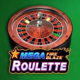 Mega Fire Blaze Roulette casino game by Playtech – featured logo at Rainbet Casino
