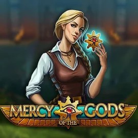 Mercy Of The Gods online game logo by NetEnt on rain-bet.eu