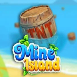 Mine Island slot logo by SmartSoft at Rainbet Casino