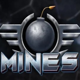 Official Casino Games logo: Mines by Turbo Games at Rainbet Casino