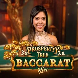 Prosperity Tree Baccarat slot icon by Evolution, available at Rainbet Casino