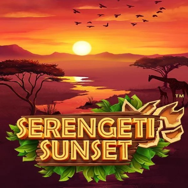 Serengeti Sunset casino game by Skywind Group – featured logo at Rainbet Casino