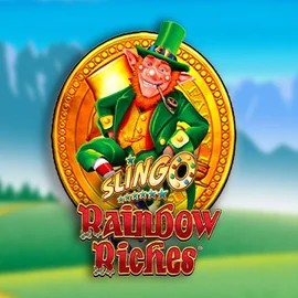 Slingo Rainbow Riches slot icon by Gaming Realms, available at Rainbet Casino