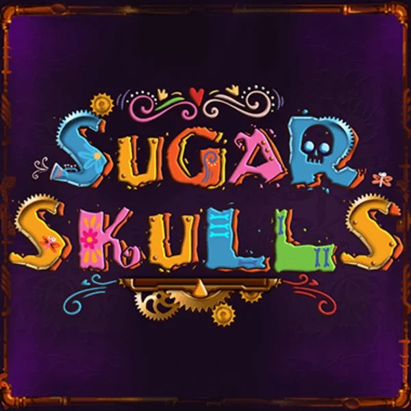 Official Slots logo: Sugar Skulls by Booming Games at Rainbet Casino