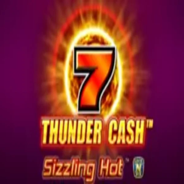Official Slots logo: Thunder Cash Sizzling Hot by Novomatic at Rainbet Casino