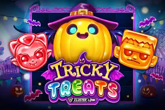 Try Tricky Treats slot by Push Gaming on rain-bet.eu – logo image