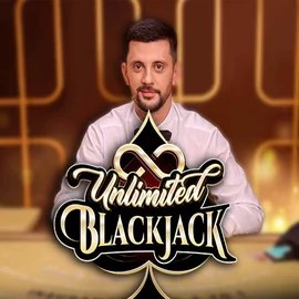 Try Unlimited Blackjack slot by Ezugi on rain-bet.eu – logo image
